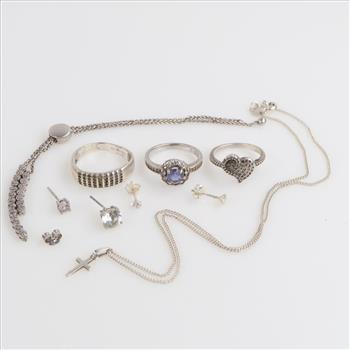 Sterling Silver Jewelry, 11 Pieces