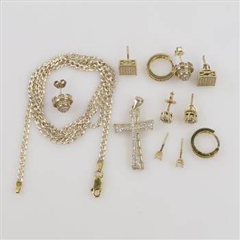 Sterling Silver Jewelry, 12 Pieces