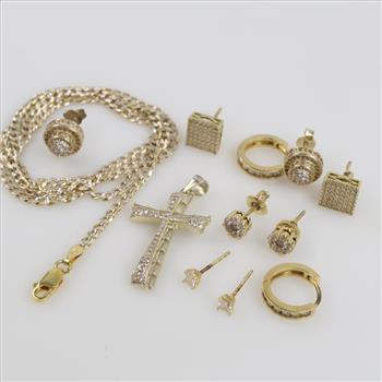Sterling Silver Jewelry, 12 Pieces