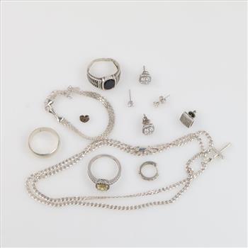 Sterling Silver Jewelry, 13 Pieces