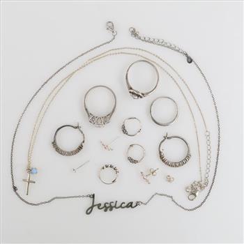 Sterling Silver Jewelry, 13 Pieces