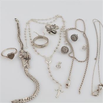 Sterling Silver Jewelry, 13 Pieces