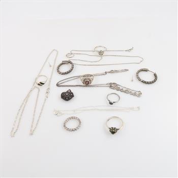 Sterling Silver Jewelry, 15 Pieces