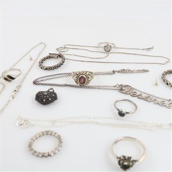 Sterling Silver Jewelry, 15 Pieces