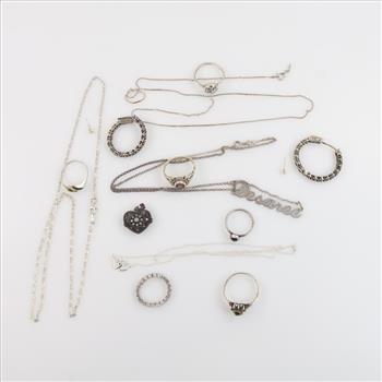 Sterling Silver Jewelry, 15 Pieces