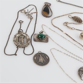 Sterling Silver Jewelry, 16 Pieces