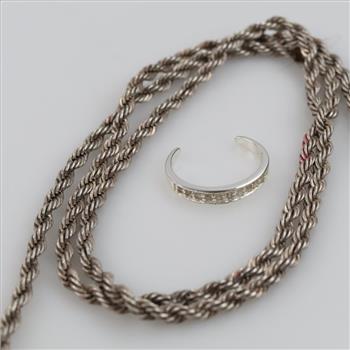 Sterling Silver Jewelry, 2 Pieces
