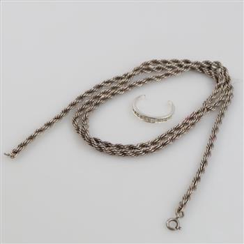 Sterling Silver Jewelry, 2 Pieces