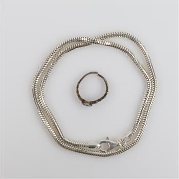 Sterling Silver Jewelry, 2 Pieces