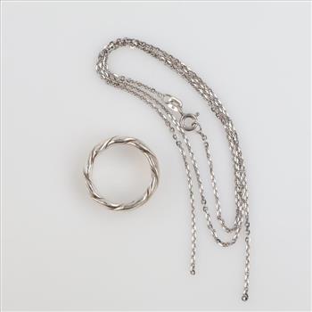 Sterling Silver Jewelry, 2 Pieces