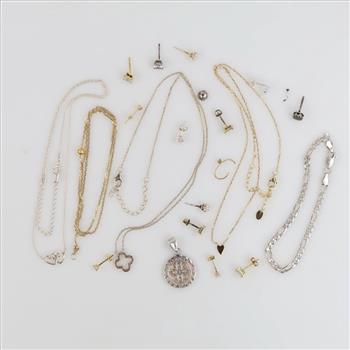 Sterling Silver Jewelry, 22 Pieces