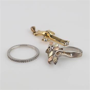 Sterling Silver Jewelry, 3 Pieces