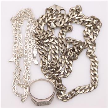 Sterling Silver Jewelry, 3 Pieces