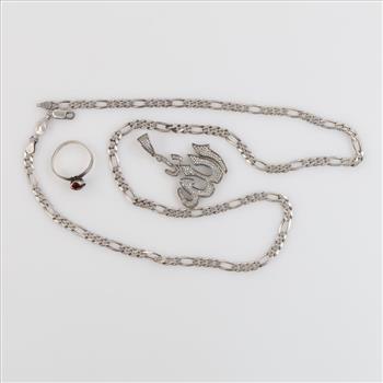 Sterling Silver Jewelry, 3 Pieces
