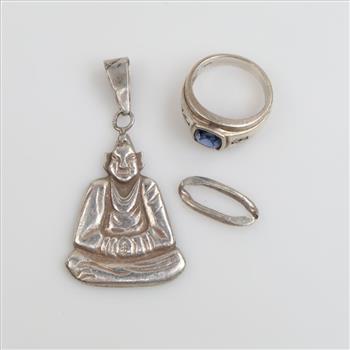 Sterling Silver Jewelry, 3 Pieces