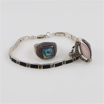Sterling Silver Jewelry, 3 Pieces