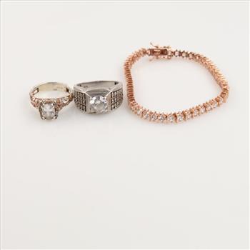 Sterling Silver Jewelry, 3 Pieces
