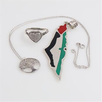 Sterling Silver Jewelry, 3 Pieces