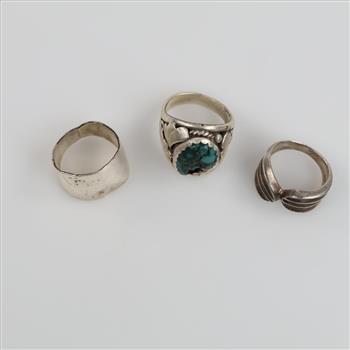 Sterling Silver Jewelry, 3 Pieces