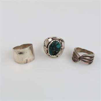 Sterling Silver Jewelry, 3 Pieces