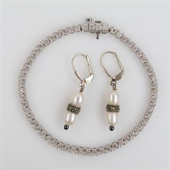 Sterling Silver Jewelry, 3 Pieces