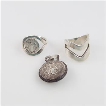 Sterling Silver Jewelry, 3 Pieces