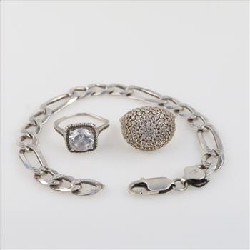 Sterling Silver Jewelry, 3 Pieces