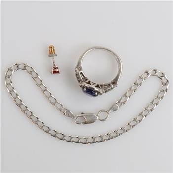 Sterling Silver Jewelry, 3 Pieces