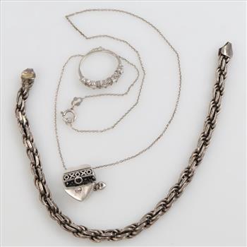 Sterling Silver Jewelry, 3 Pieces