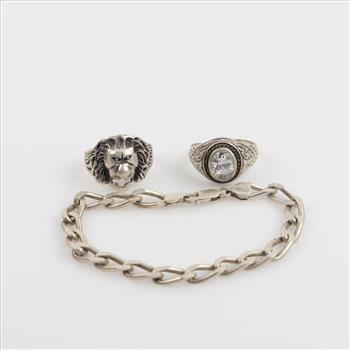 Sterling Silver Jewelry, 3 Pieces