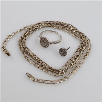 Sterling Silver Jewelry, 3 Pieces