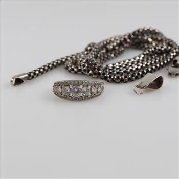 Sterling Silver Jewelry, 3 Pieces