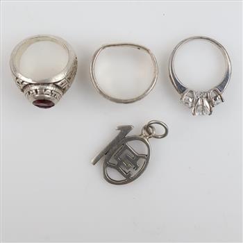 Sterling Silver Jewelry, 4 Pieces