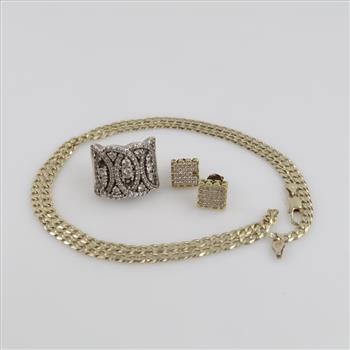 Sterling Silver Jewelry, 4 Pieces