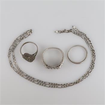Sterling Silver Jewelry, 4 Pieces