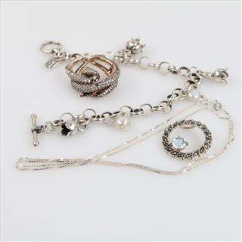 Sterling Silver Jewelry, 4 Pieces