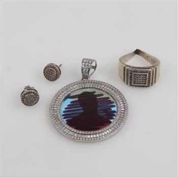 Sterling Silver Jewelry, 4 Pieces