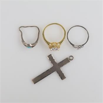 Sterling Silver Jewelry, 4 Pieces