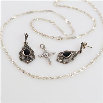 Sterling Silver Jewelry, 4 Pieces