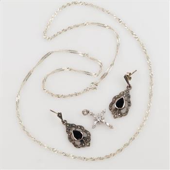 Sterling Silver Jewelry, 4 Pieces