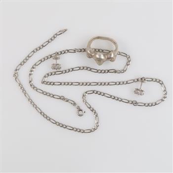 Sterling Silver Jewelry, 4 Pieces