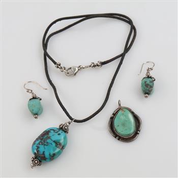 Sterling Silver Jewelry, 4 Pieces