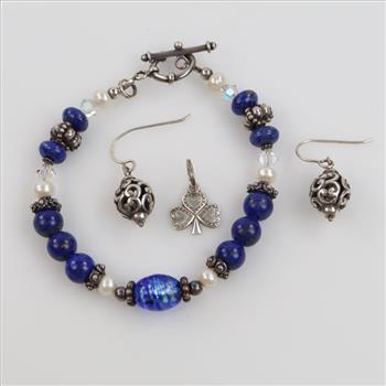 Sterling Silver Jewelry, 4 Pieces