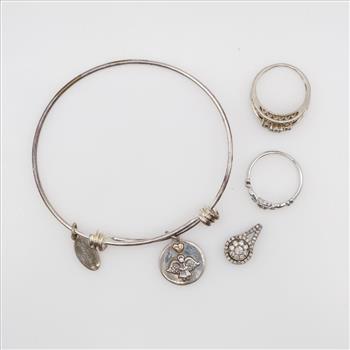 Sterling Silver Jewelry, 4 Pieces
