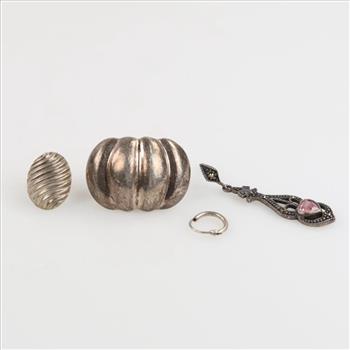 Sterling Silver Jewelry, 4 Pieces