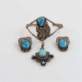 Sterling Silver Jewelry, 4 Pieces