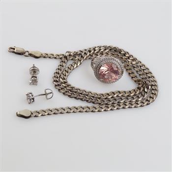 Sterling Silver Jewelry, 4 Pieces