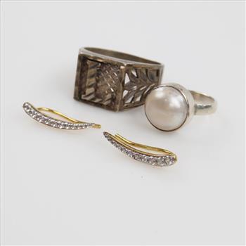 Sterling Silver Jewelry, 4 Pieces