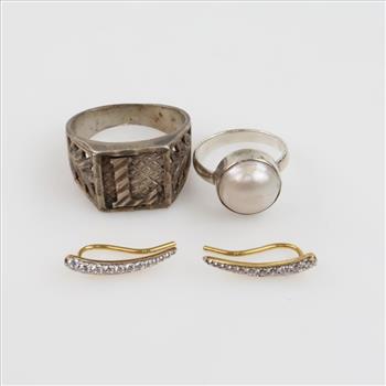 Sterling Silver Jewelry, 4 Pieces
