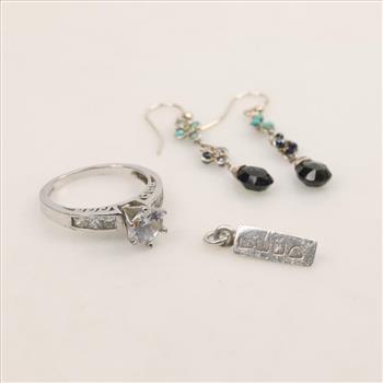 Sterling Silver Jewelry, 4 Pieces